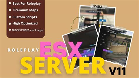 Qbcore Scripts, <b>ESX</b>. . Fivem premade esx server